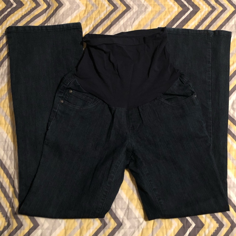 Maternity bootcut jeans